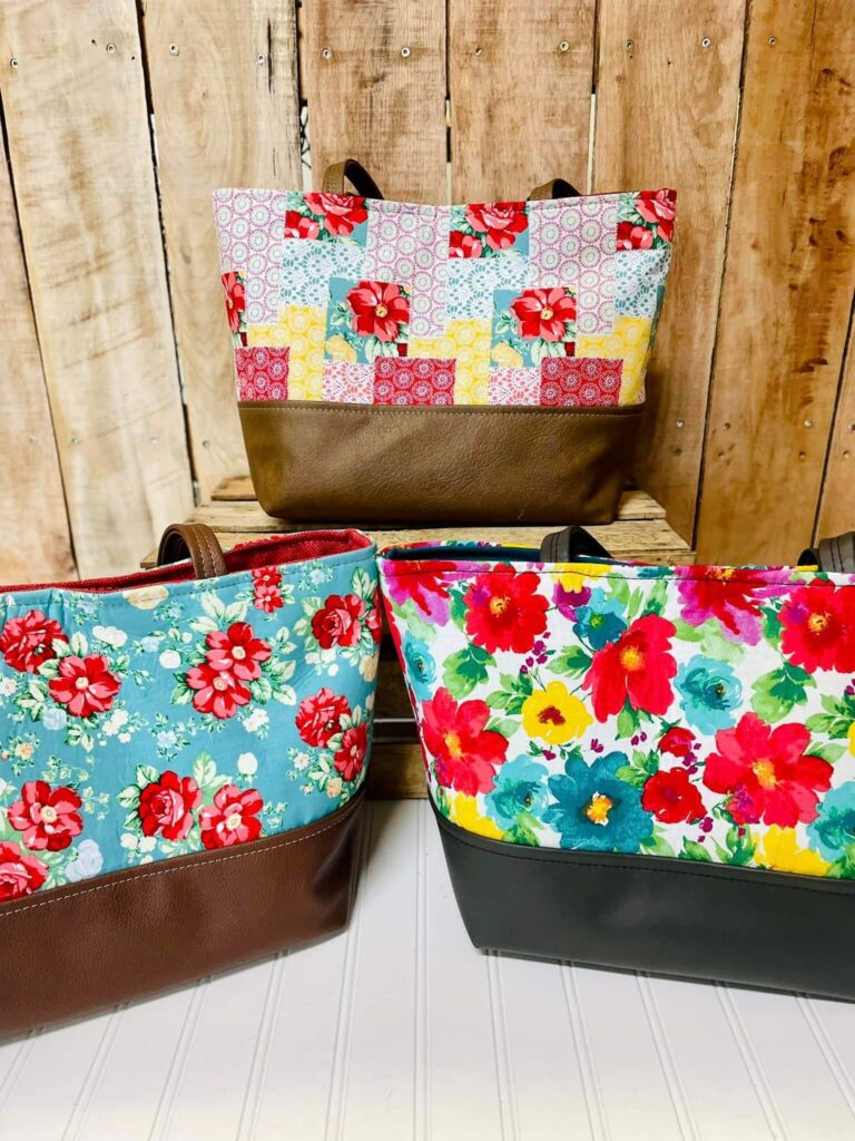 Bags displayed at Envision Designs