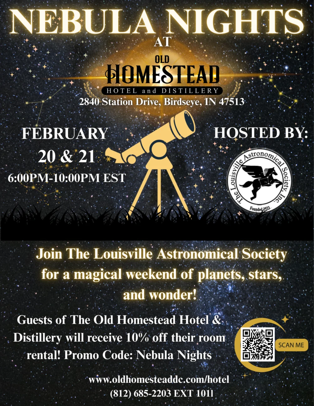 Nebula Nights Poster