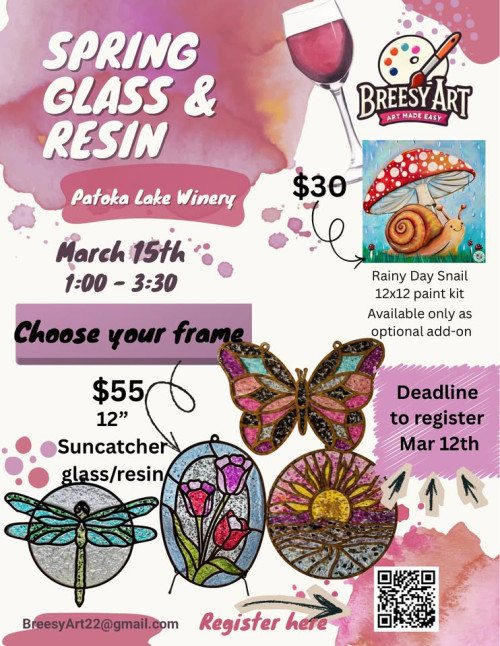 Spring Glass and Resin Class