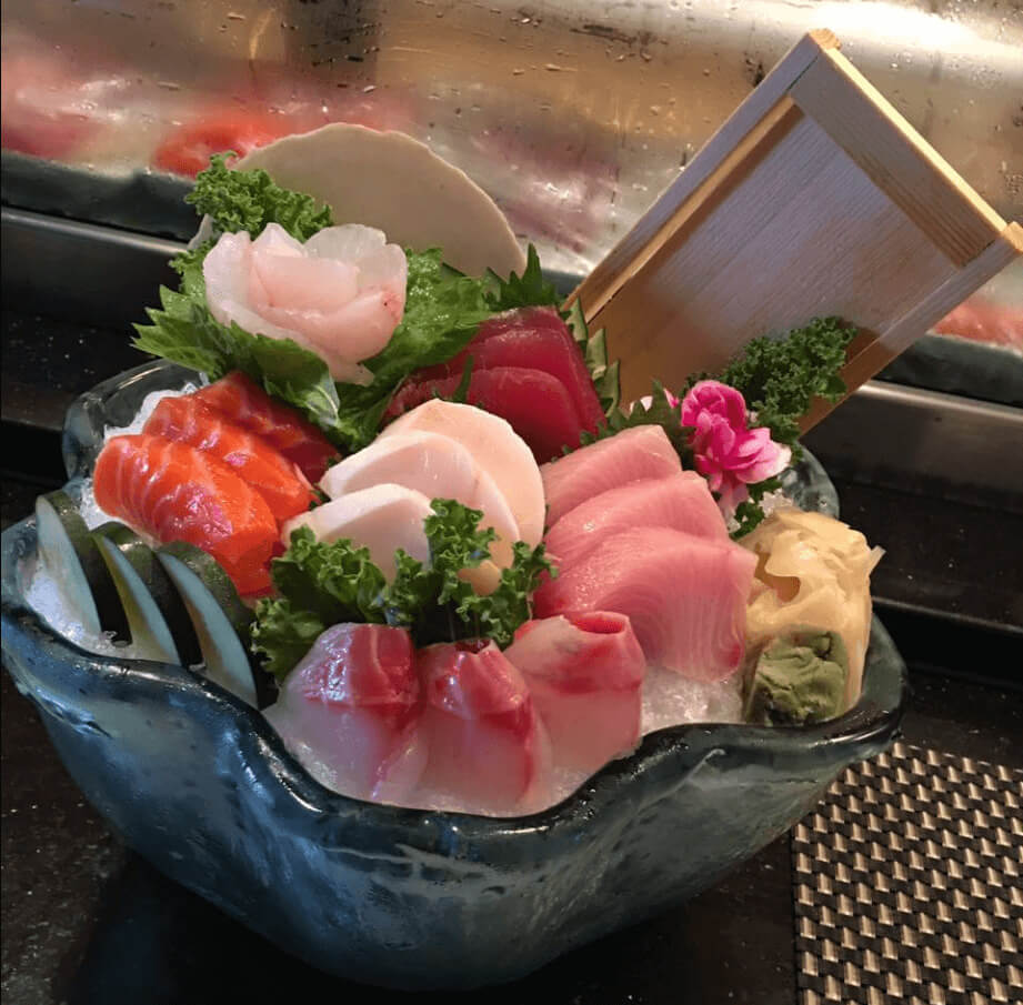 A dish at Yamato Japanese Steakhouse