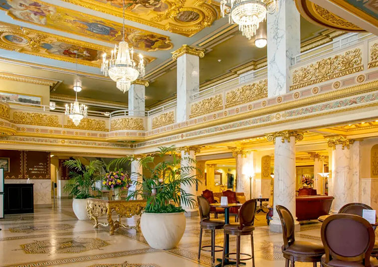 French Lick Hotel Lobby
