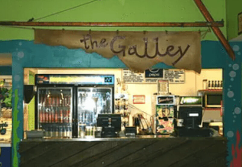 Counter at the Galley