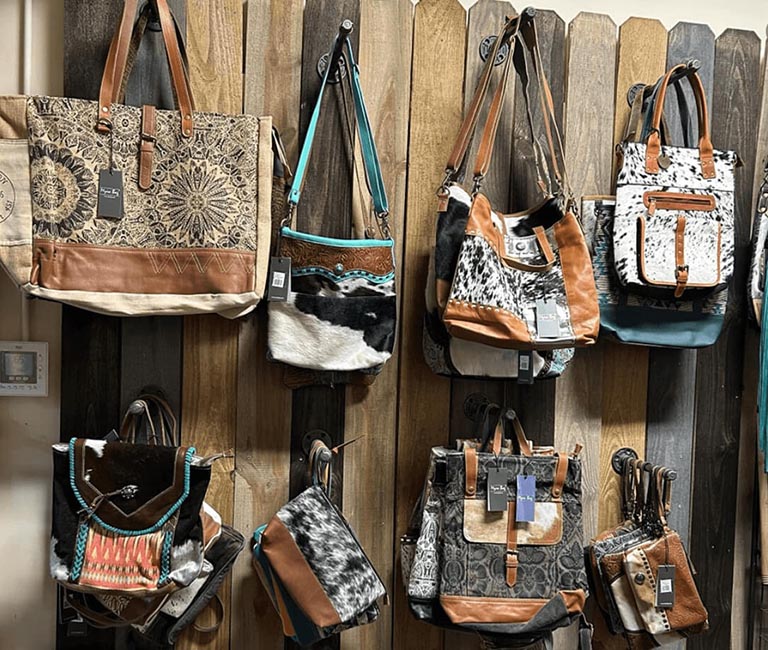 Assorted Purses at Hen Pecked Home & Gift