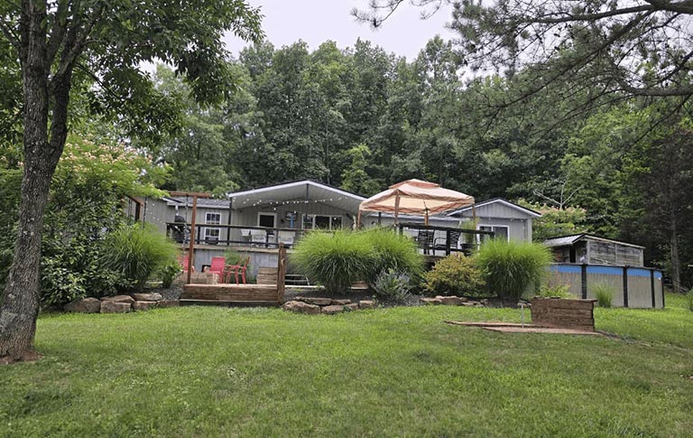 Exterior view of The Hideout at Crew Holler