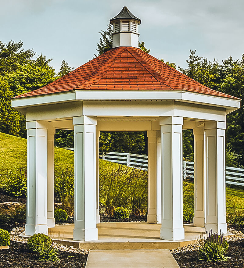 A gazebo at French Lick