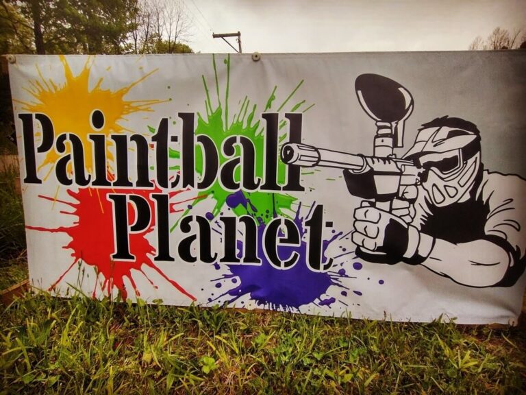 Paintball Planet sign
