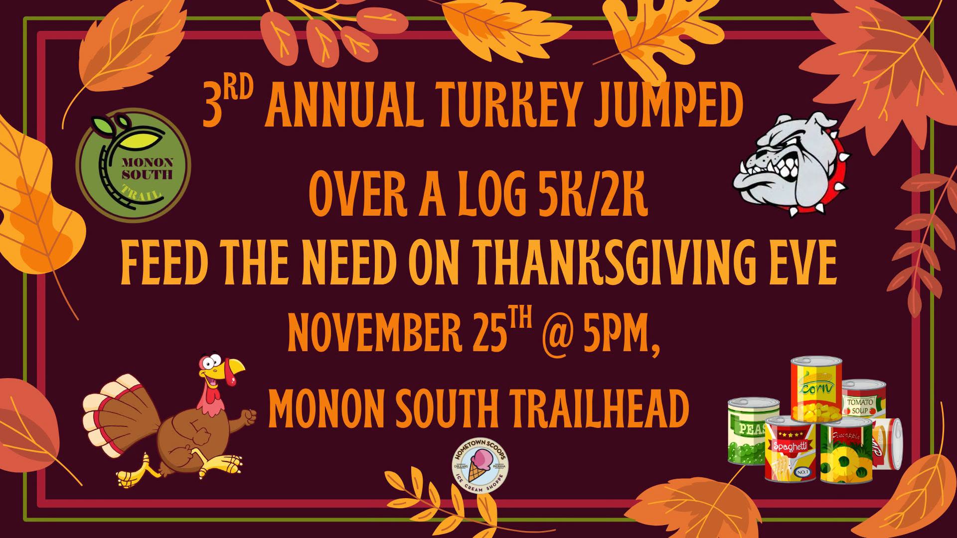 Turkey Jumped Over the Log 5K/2K